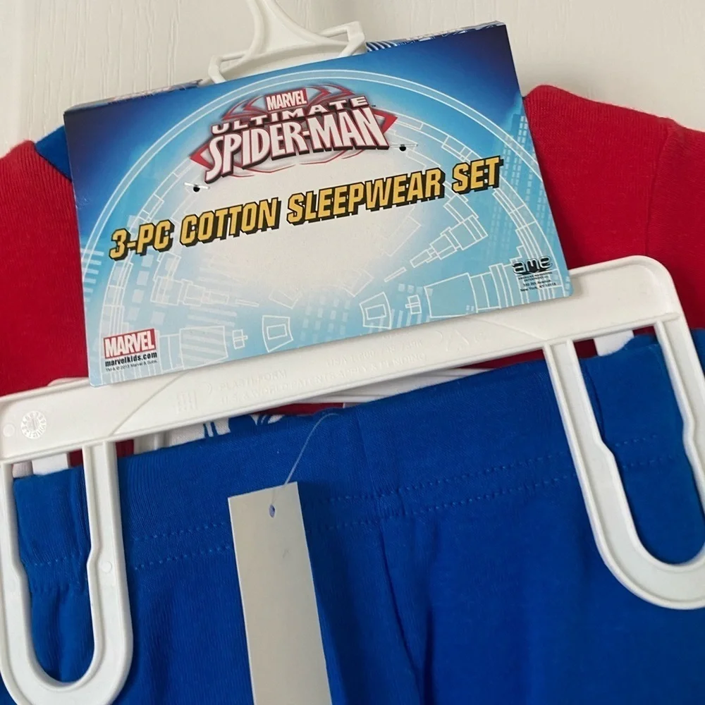 Marvel boys Spider-Man pajama set size-2T